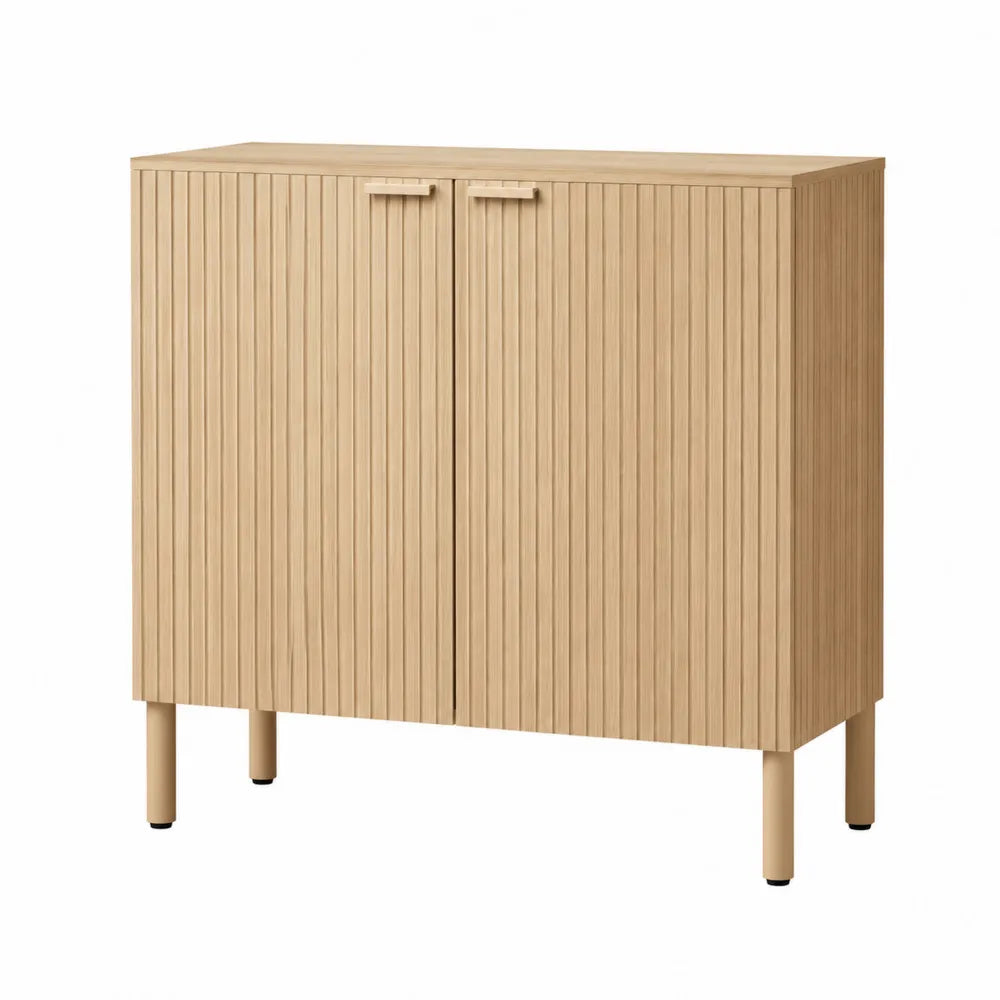 Sideboard aus MDF mit Eichenoptik 80x40x90 cm