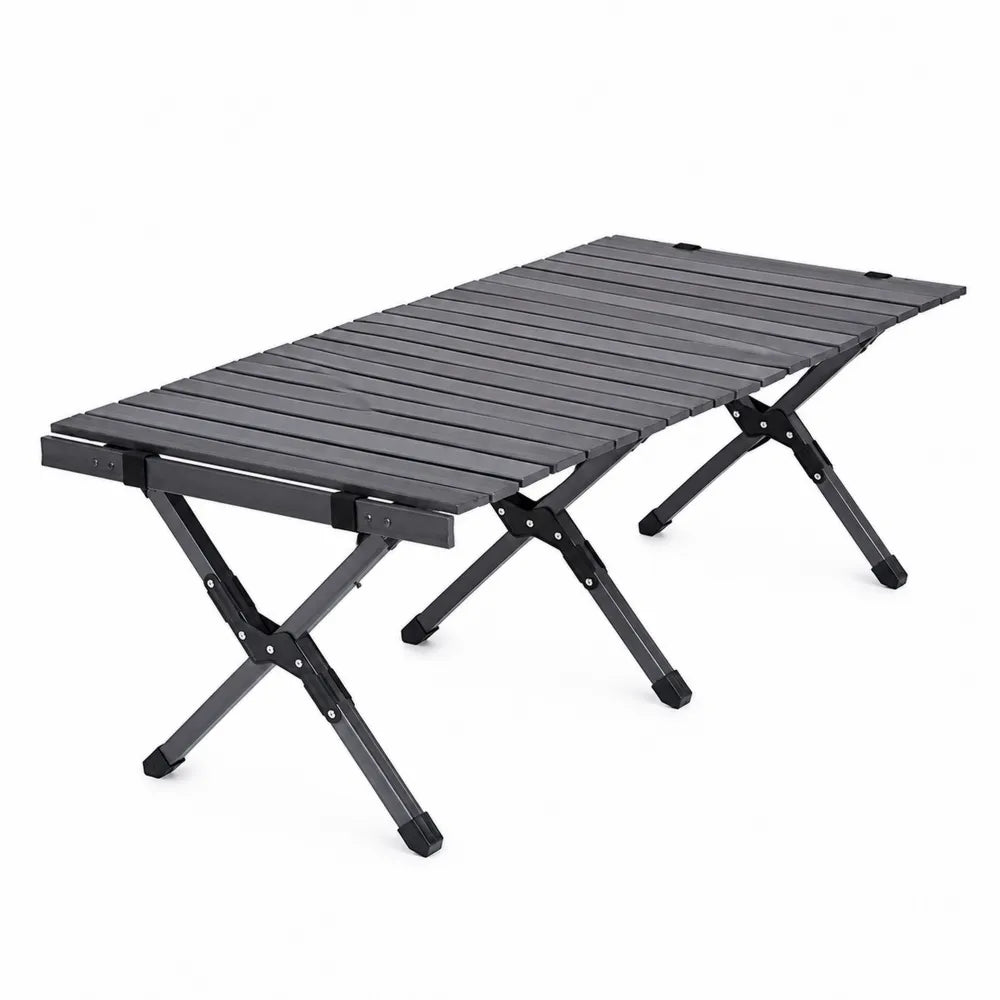 Aluminium Klapptisch Anthrazit 180x70x75 cm