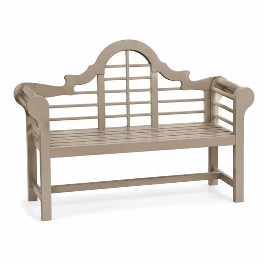Gartenbank Holz Esche 120cm Beige